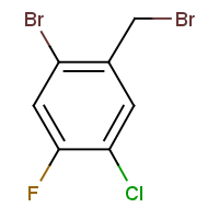 CAS: 1067882-52-3 | PC50306 | 2-Bromo-5-chloro-4-fluorobenzyl bromide