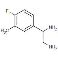 CAS:1035818-97-3 | PC50310 | 1-(4-Fluoro-3-methylphenyl)ethane-1,2-diamine