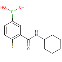 CAS: 874219-24-6 | PC5032 | 3-(Cyclohexylcarbamoyl)-4-fluorobenzeneboronic acid