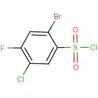 CAS: 1019018-84-8 | PC50342 | 2-Bromo-5-chloro-4-fluorobenzene sulphonyl chloride