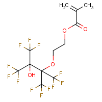 CAS:1263195-13-6 | PC50384 | 2-[1,1,1,4,4,4-Hexafluoro-3-hydroxy-2,3-bis(trifluoromethyl)butan-2-yl]oxyethyl 2-methylprop-2-enoate