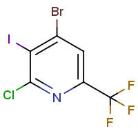 CAS:  | PC50507 | 4-Bromo-2-chloro-3-iodo-6-(trifluoromethyl)pyridine