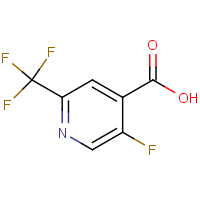 CAS: 1256806-61-7 | PC50531 | 5-Fluoro-2-(trifluoromethyl)isonicotinic acid