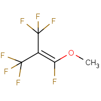 CAS: 360-53-2 | PC5060D | Methyl 1,3,3,3-tetrafluoro-2-(trifluoromethyl)prop-1-en-1-yl ether