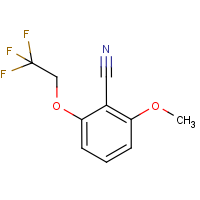 CAS: 175204-03-2 | PC5060W | 2-Methoxy-6-(2,2,2-trifluoroethoxy)benzonitrile