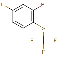 CAS:2149590-98-5 | PC508006 | 2-bromo-4-fluorophenyl trifluoromethyl sulphide