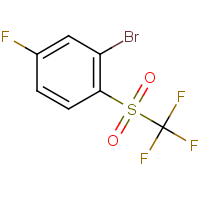 CAS: 2149601-36-3 | PC508007 | 2-bromo-4-fluorophenyl trifluoromethyl sulphone