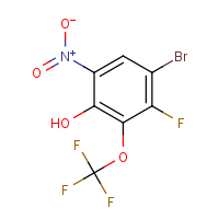 CAS:2149598-65-0 | PC508023 | 4-Bromo-3-fluoro-2-(trifluoromethoxy)-6-nitrophenol