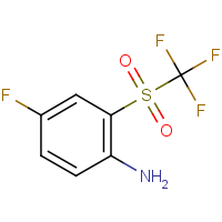 CAS: 1342016-41-4 | PC508051 | 4-fluoro-2-(trifluoromethylsulphonyl)aniline