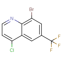 CAS:1065093-23-3 | PC508126 | 8-Bromo-4-chloro-6-(trifluoromethyl)quinoline