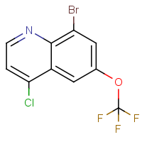 CAS:2366994-21-8 | PC508127 | 8-Bromo-4-chloro-6-(trifluoromethoxy)quinoline