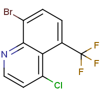 CAS:1065093-18-6 | PC508133 | 8-Bromo-4-chloro-5-(trifluoromethyl)quinoline