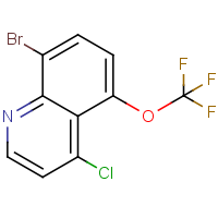 CAS:2366994-45-6 | PC508134 | 8-Bromo-4-chloro-5-(trifluoromethoxy)quinoline