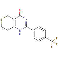 CAS: 284028-89-3 | PC50918 | 2-[4-(Trifluoromethyl)phenyl]-1,5,7,8-tetrahydrothiopyrano[4,3-d]pyrimidin-4-one