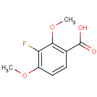 CAS: 1018451-10-9 | PC50953 | 2,4-Dimethoxy-3-fluorobenzoic acid
