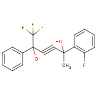 CAS:240131-31-1 | PC5096 | 2-(2-Fluorophenyl)-5-phenyl-6,6,6-trifluorohex-3-yne-2,5-diol