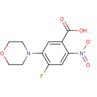 CAS: 1033778-62-9 | PC510003 | 4-Fluoro-5-morpholino-2-nitrobenzoic acid