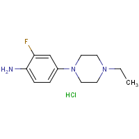 CAS: 1197193-28-4 | PC510007 | 4-(4-Ethyl-1-piperazinyl)-2-fluoroaniline hydrochloride