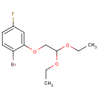 CAS: 253429-30-0 | PC510010 | 1-Bromo-2-(2,2-diethoxyethoxy)-4-fluorobenzene