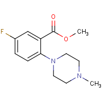 CAS: 1256633-14-3 | PC510021 | Methyl 5-Fluoro-2-(4-methylpiperazino)benzoate