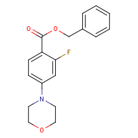 CAS: 1272756-24-7 | PC510027 | Benzyl 2-Fluoro-4-morpholinobenzoate