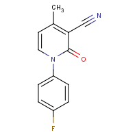 CAS:1267968-10-4 | PC510028 | 1-(4-Fluorophenyl)-4-methyl-2-oxo-1,2-dihydropyridine-3-carbonitrile