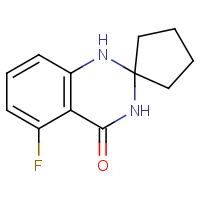 CAS:1272756-06-5 | PC510030 | 5-Fluorospiro[1,2,3,4-tetrahydroquinazoline-2,1'-cyclopentane]-4-one
