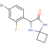 CAS: 1272755-81-3 | PC510035 | 7-(4-Bromo-2-fluorophenyl)-5,8-diazaspiro[3.4]octan-6-one