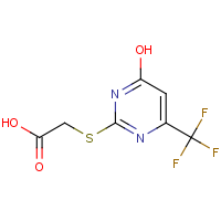 CAS:836-12-4 | PC510037 | 2-[4-Hydroxy-6-(trifluoromethyl)-2-pyrimidinylthio]acetic acid