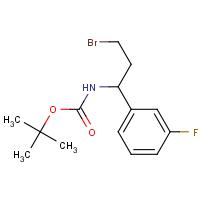 CAS:924817-99-2 | PC510063 | 1-(Boc-amino)-3-bromo-1-(3-fluorophenyl)propane