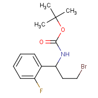 CAS:924818-00-8 | PC510074 | 1-(Boc-amino)-3-bromo-1-(2-fluorophenyl)propane