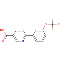 CAS:197847-91-9 | PC510075 | 6-[3-(Trifluoromethoxy)phenyl]nicotinic acid