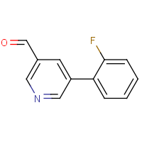 CAS: 887973-67-3 | PC510093 | 5-(2-Fluorophenyl)-3-pyridinecarbaldehyde