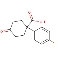 CAS: 80912-58-9 | PC510096 | 1-(4-Fluorophenyl)-4-oxocyclohexanecarboxylic acid