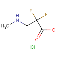 CAS:1346597-54-3 | PC510102 | 2,2-Difluoro-3-(methylamino)propanoic acid hydrochloride