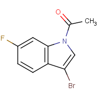 CAS:1375064-49-5 | PC510115 | 1-Acetyl-3-bromo-6-fluoroindole