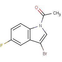 CAS: 1375064-67-7 | PC510117 | 1-Acetyl-3-bromo-5-fluoroindole