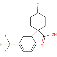 CAS:1385694-77-8 | PC510121 | 4-Oxo-1-[3-(trifluoromethyl)phenyl]cyclohexanecarboxylic acid