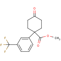 CAS:1385694-63-2 | PC510122 | Methyl 4-Oxo-1-[3-(trifluoromethyl)phenyl]cyclohexanecarboxylate