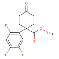 CAS:1385694-46-1 | PC510129 | Methyl 4-Oxo-1-(2,4,5-trifluorophenyl)cyclohexanecarboxylate