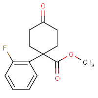 CAS: 1384265-52-4 | PC510132 | Methyl 1-(2-Fluorophenyl)-4-oxocyclohexanecarboxylate