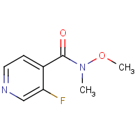 CAS:1187669-49-3 | PC510147 | 3-Fluoro-N-methoxy-N-methylisonicotinamide