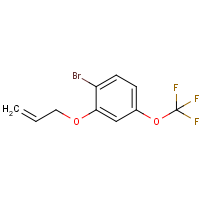 CAS: 1162257-62-6 | PC510151 | 2-(Allyloxy)-1-bromo-4-(trifluoromethoxy)benzene