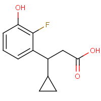 CAS: 1823386-91-9 | PC510186 | 3-Cyclopropyl-3-(2-fluoro-3-hydroxyphenyl)propanoic acid