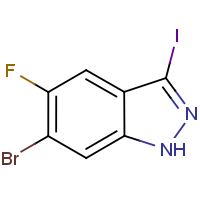 CAS:1286734-77-7 | PC51019 | 6-Bromo-5-fluoro-3-iodo-1H-indazole