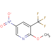 CAS: 1803857-10-4 | PC510197 | 2-Methoxy-5-nitro-3-(trifluoromethyl)pyridine