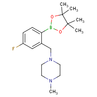 CAS:2096340-29-1 | PC510200 | 4-Fluoro-2-[(4-methyl-1-piperazinyl)methyl]phenylboronic acid Pinacol Ester