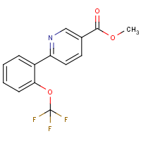 CAS: 1261782-37-9 | PC510213 | Methyl 6-[2-(Trifluoromethoxy)phenyl]nicotinate