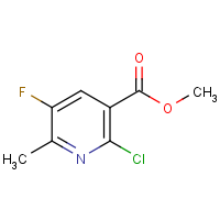 CAS: 1253383-90-2 | PC510215 | Methyl 2-Chloro-5-fluoro-6-methylnicotinate