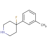 CAS:1547092-69-2 | PC510219 | 4-Fluoro-4-(m-tolyl)piperidine